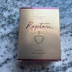 Victoria's Secret Rapture Cologne Spray 1.7 oz Heart Shaped Bottle 50ml Rare